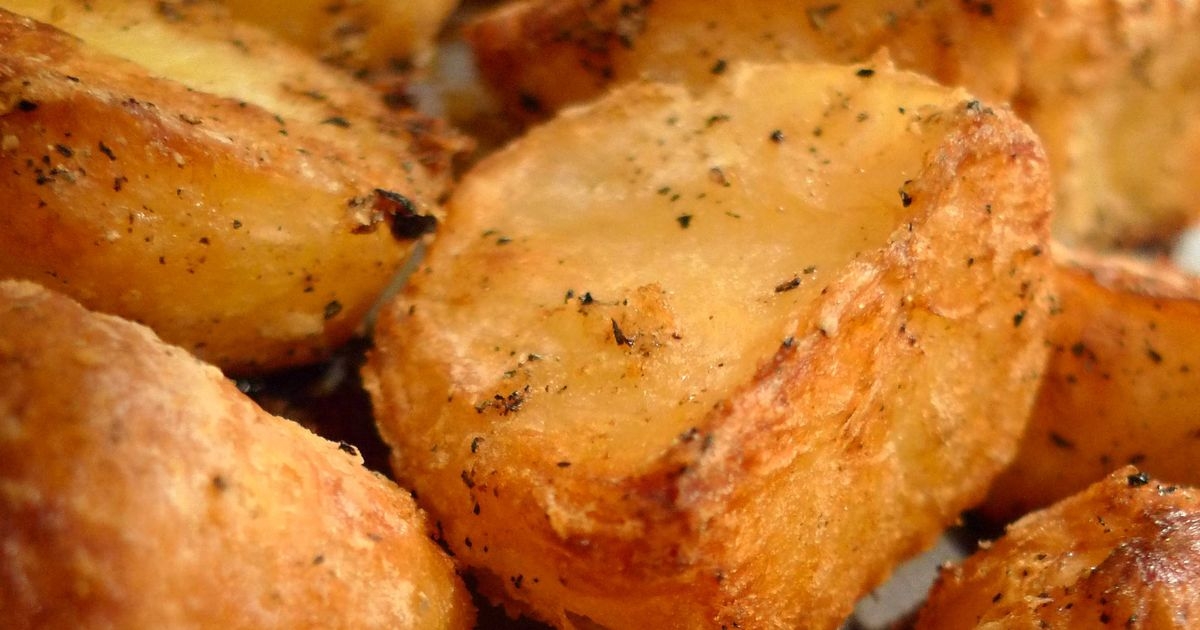 Air fryer chef's roast potato recipe with simple rule for crispy results