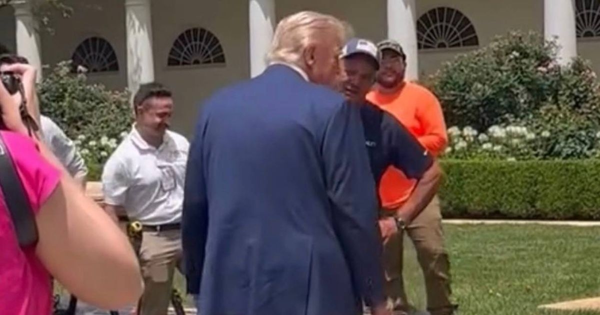 Donald Trump fans fear dementia as 'catheter' spotted in his trousers