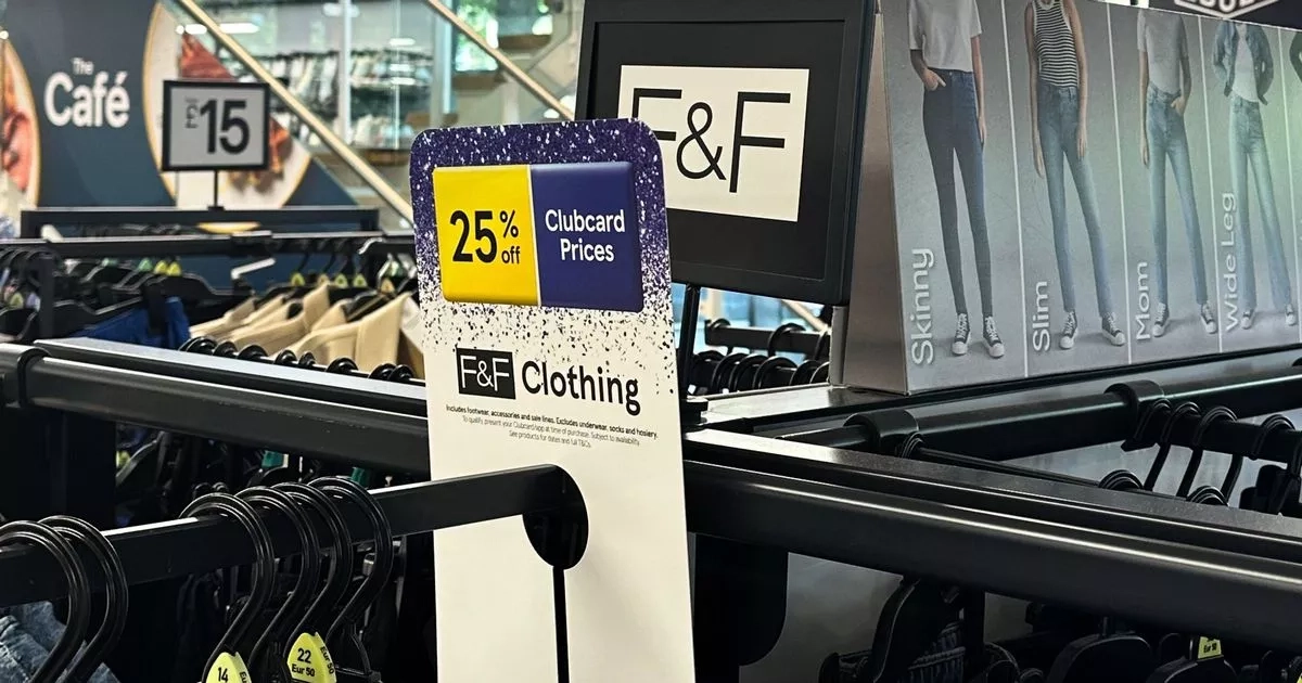 Big news for Tesco shoppers as F&F drops next 25% off sale with 'huge' update