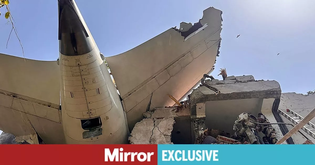 Horror in medical school as fireball Air India plane hit students eating lunch