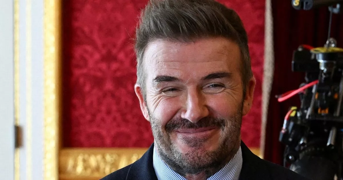 David Beckham hangs out with King Charles and showbiz royalty before knighthood