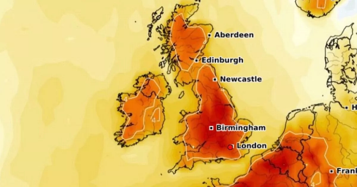 Exact dates scorching heatwave could send temperatures over 30C in June