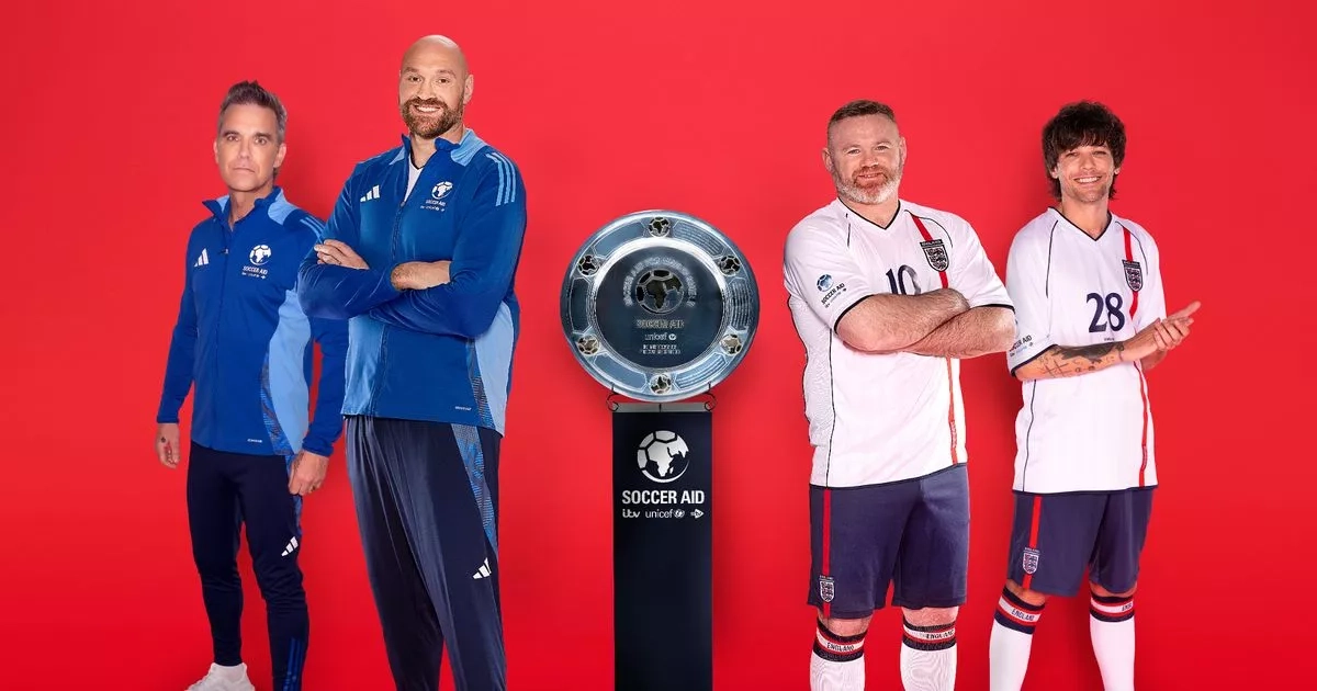 The unusual way Soccer Aid stars are bonding ahead of charity match