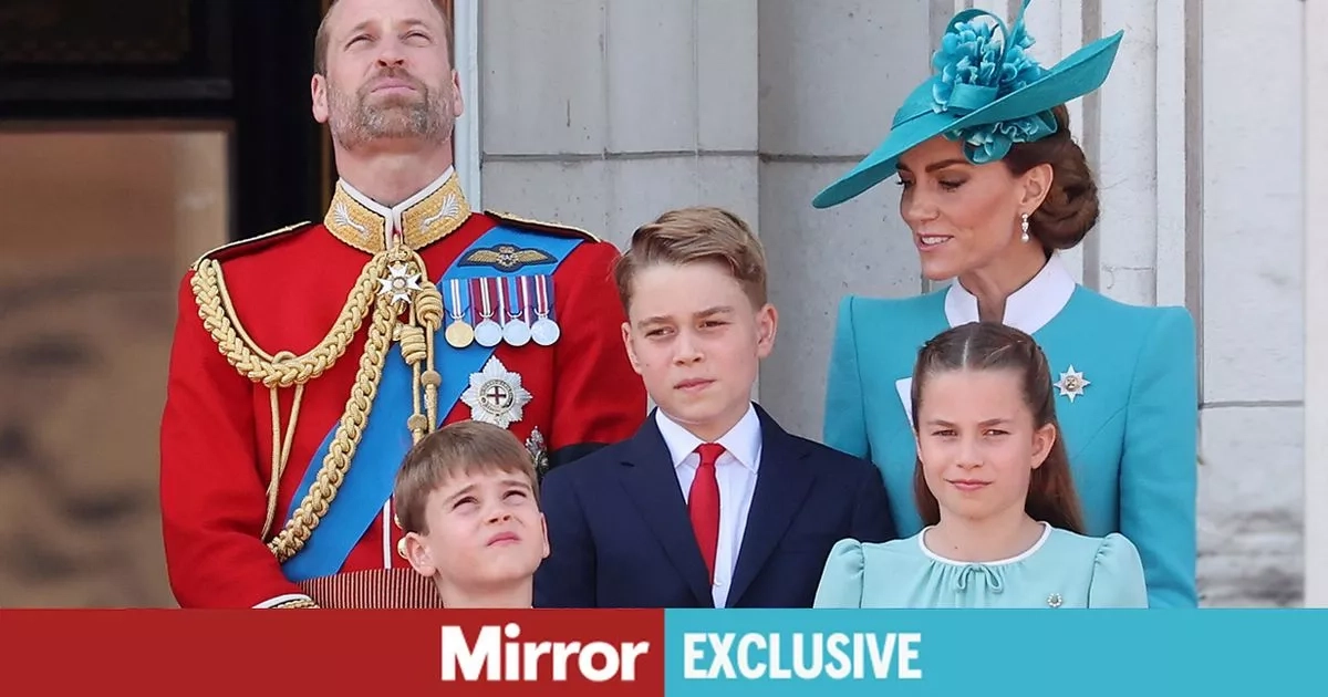 Kate's firm command for Prince Louis on palace balcony exposed by lip reader