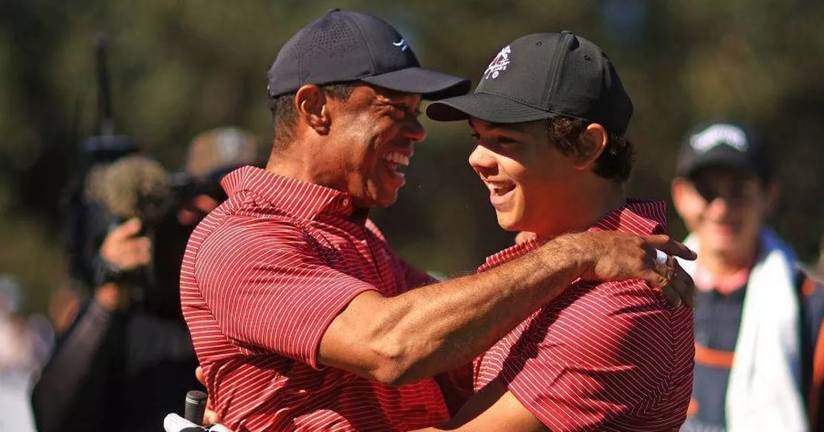 Tiger Woods and son Charlie footage emerges as Ryder Cup hero makes bold claim
