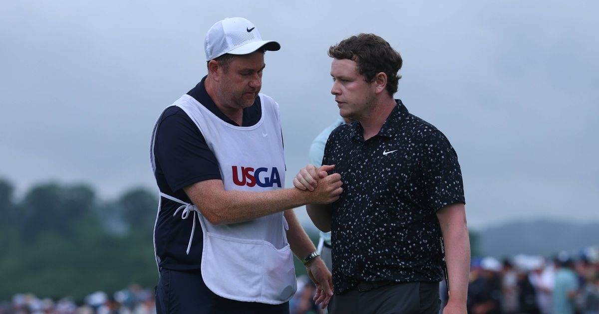 Robert MacIntyre's gesture to JJ Spaun captured by TV cameras at US Open