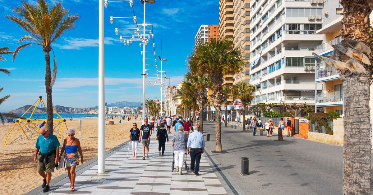 Film crew spotted in Benidorm and it leaves sitcom fans with same theory