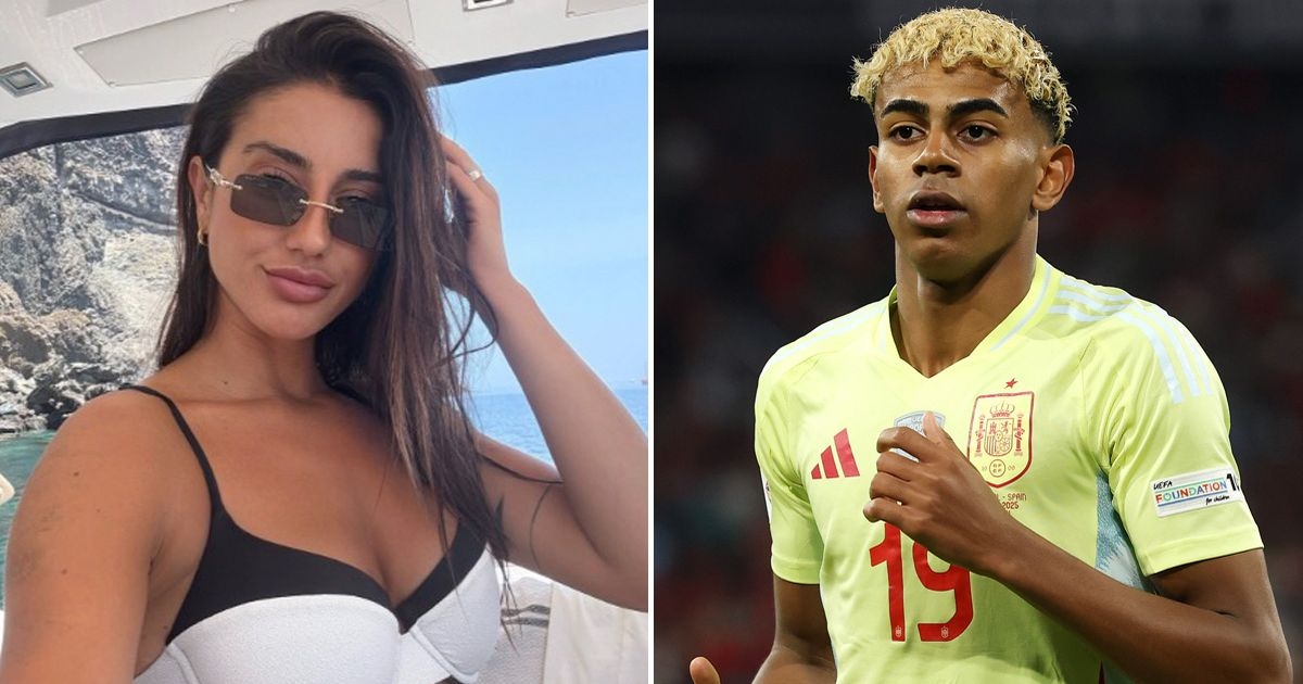Influencer, 30, receives death threats after going on trip with Lamine Yamal