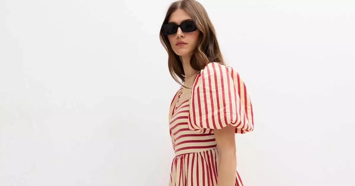 £35 red stripe summer dress looks just like Never Fully Dressed's sold-out maxi