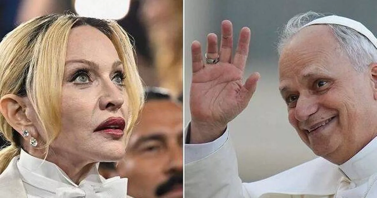 Madonna's hilarious reaction to finding out she's related to the Pope
