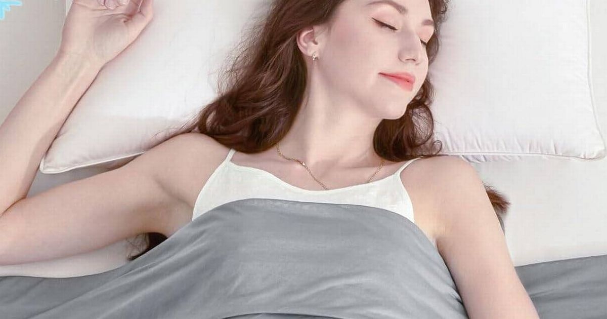 Amazon's cooling blanket is the 'best thing ever' for night sweats and 19% off