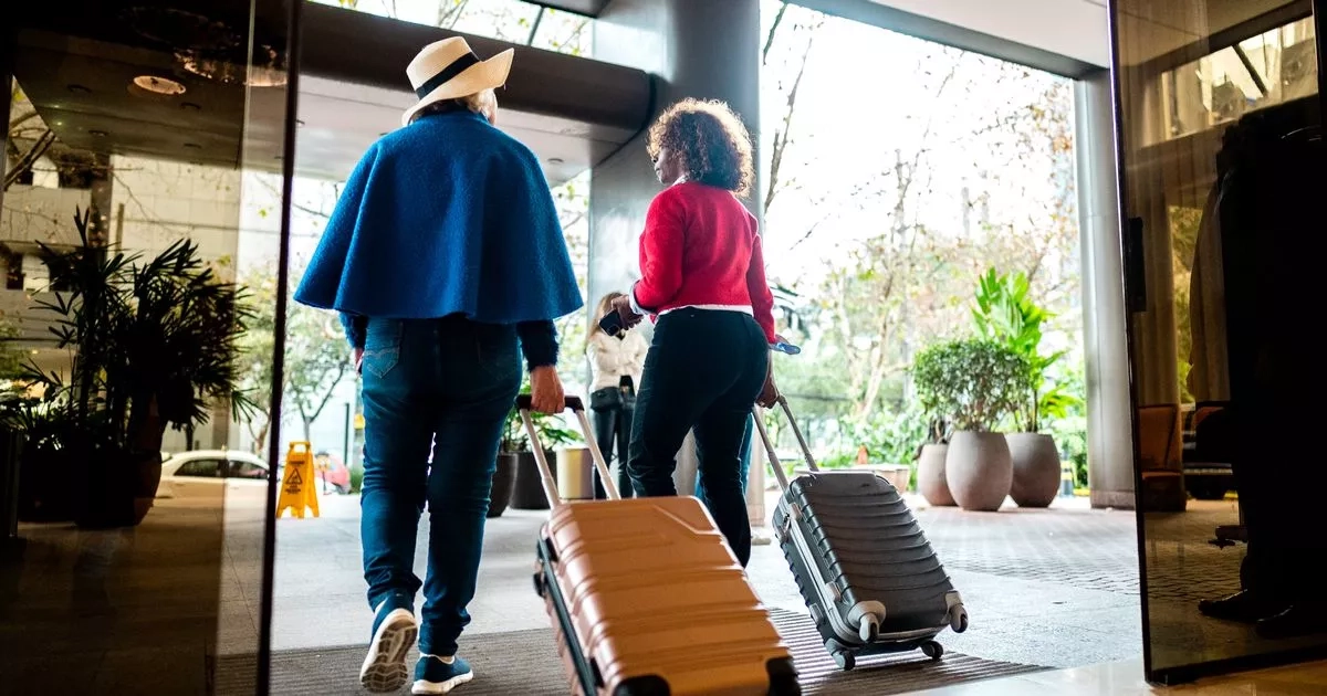 'Our hotel went bust during our stay but then something peculiar happened'
