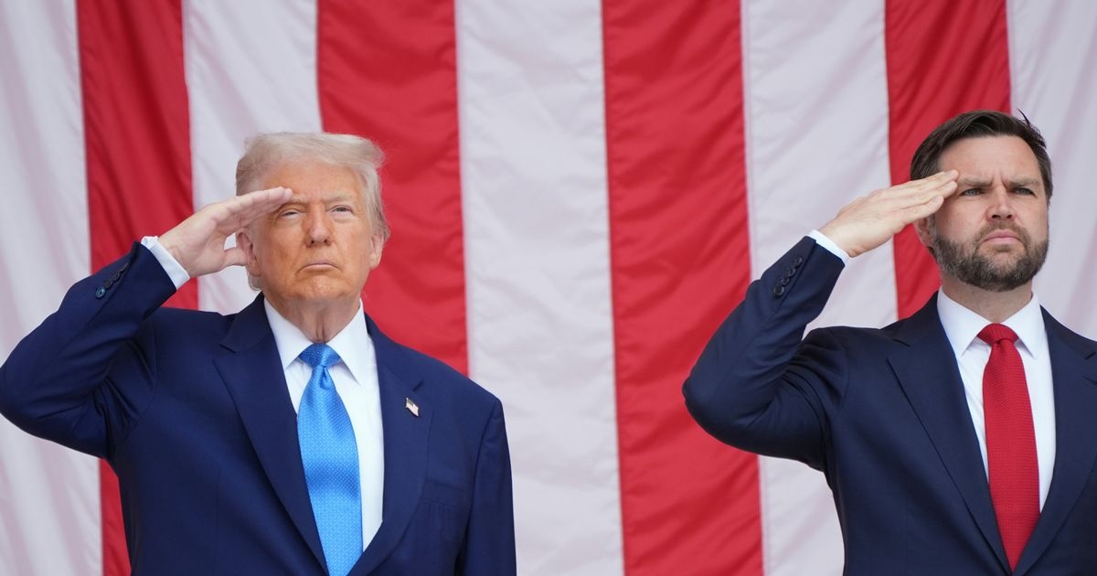 8 wild Donald Trump moments as JD Vance takes surprise trip to protest-hit city
