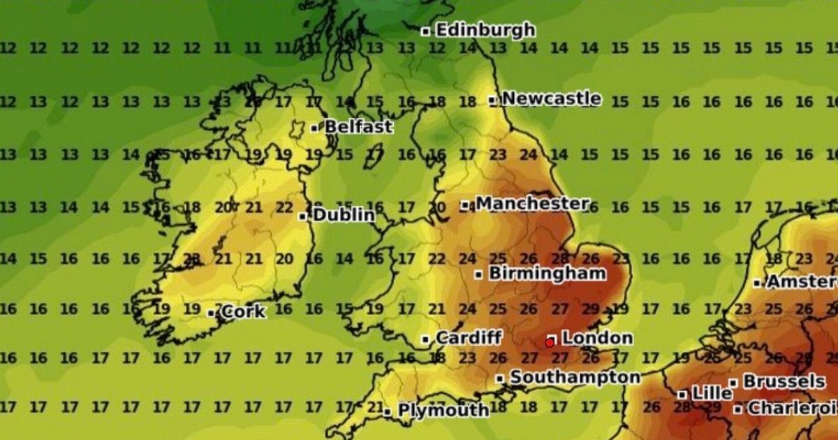 Second UK heatwave just days away - see exact date mercury to hit 30C