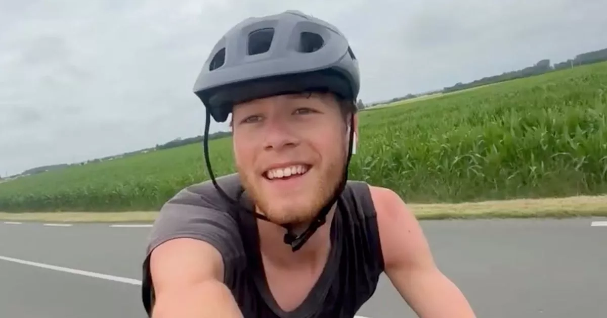 'I'm riding 1,000 miles to get to Glastonbury - people think I'm crazy'