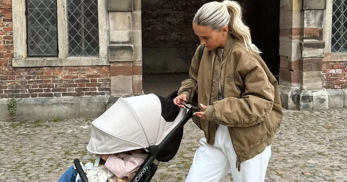 Molly-Mae follows in Michelle Keegan's footsteps with 'Ferrari-like' pram