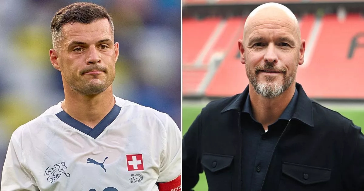 Erik ten Hag has already 'annoyed and upset' ex-Arsenal star Granit Xhaka