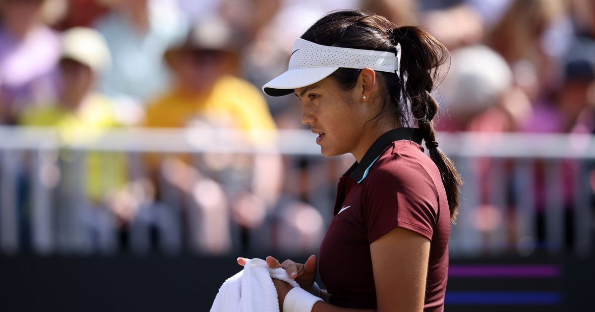 Emma Raducanu says she is 'going through some stuff' just days before Wimbledon