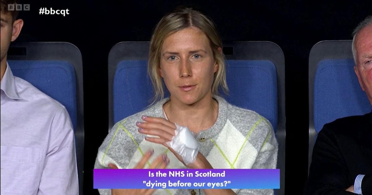 Question Time sees woman share 10-year health battle in debate on 'failing' NHS