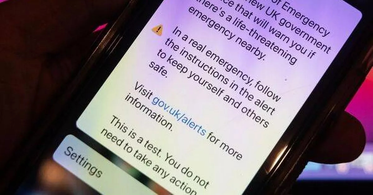 Dalek-like emergency alert to blast every UK phone again this year