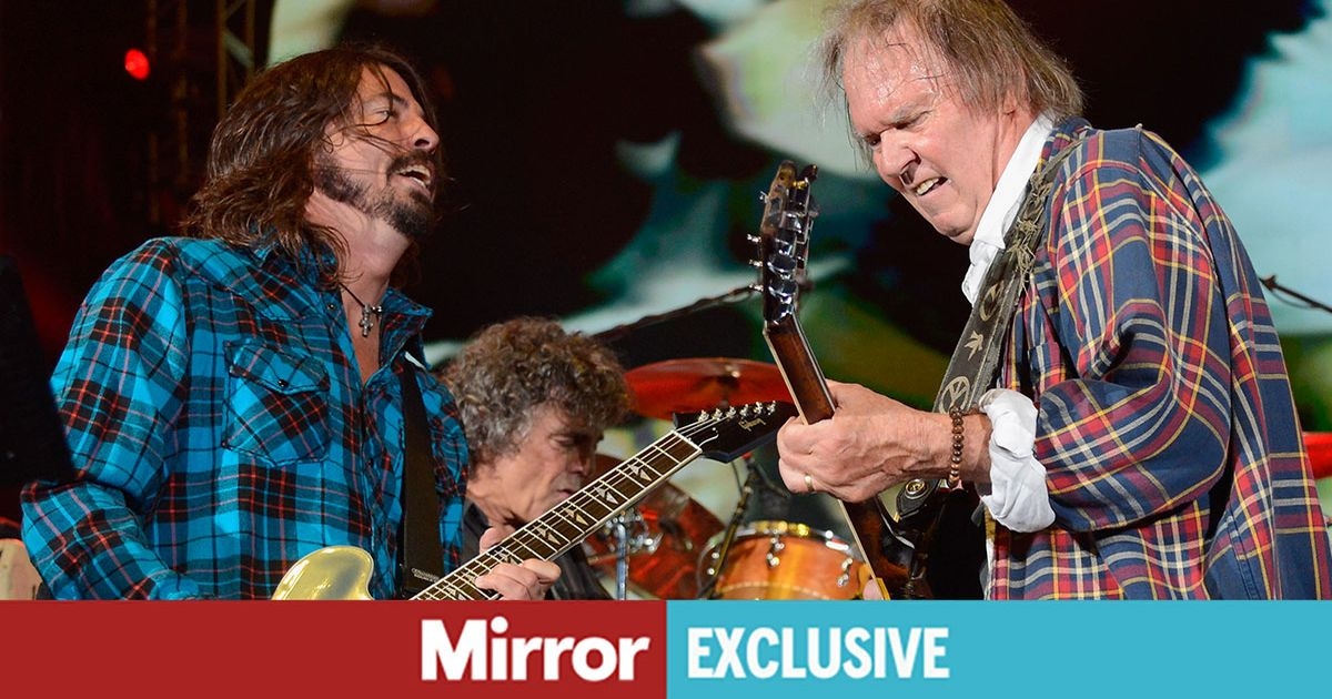 Dave Grohl 'spotted' at Glastonbury as anticipation builds for Neil Young's set