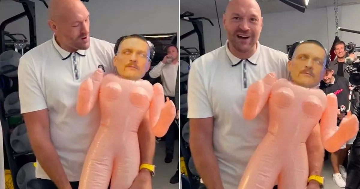 Tyson Fury mocks Oleksandr Usyk with new video after announcing trilogy fight