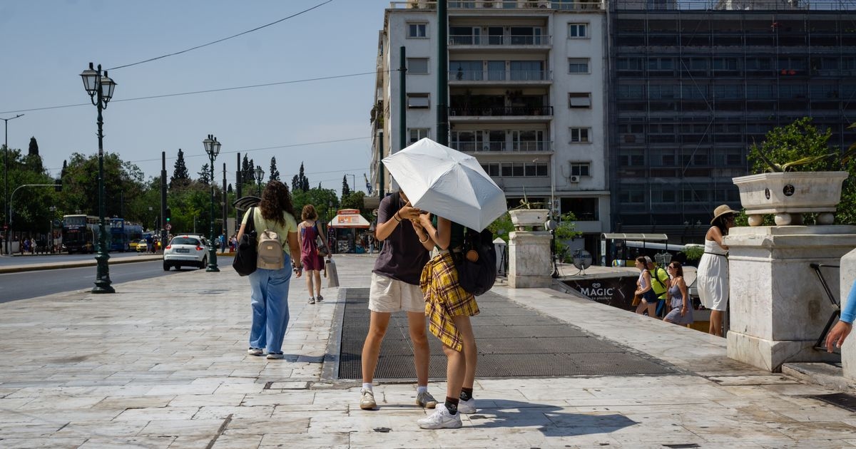 Anyone going to Greece given two day 'heat dome' alert