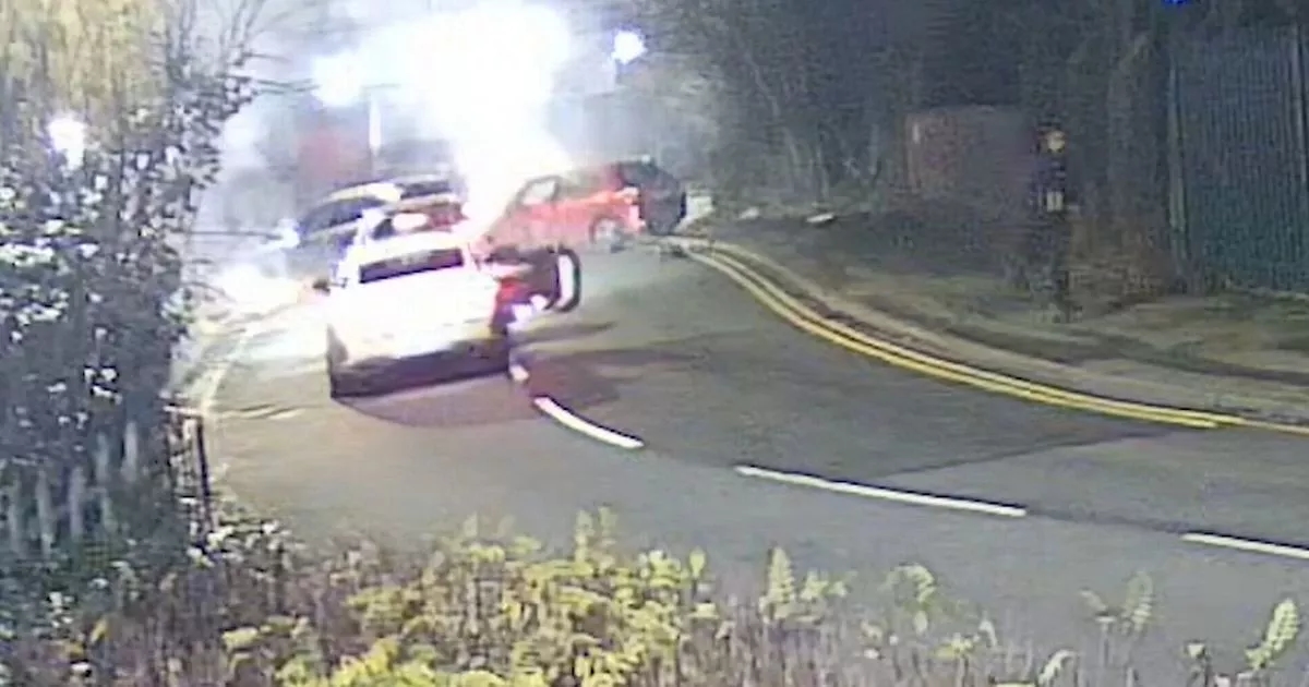 Moment 'cowardly' driver flees crash after killing boy, 2, with stolen Porsche
