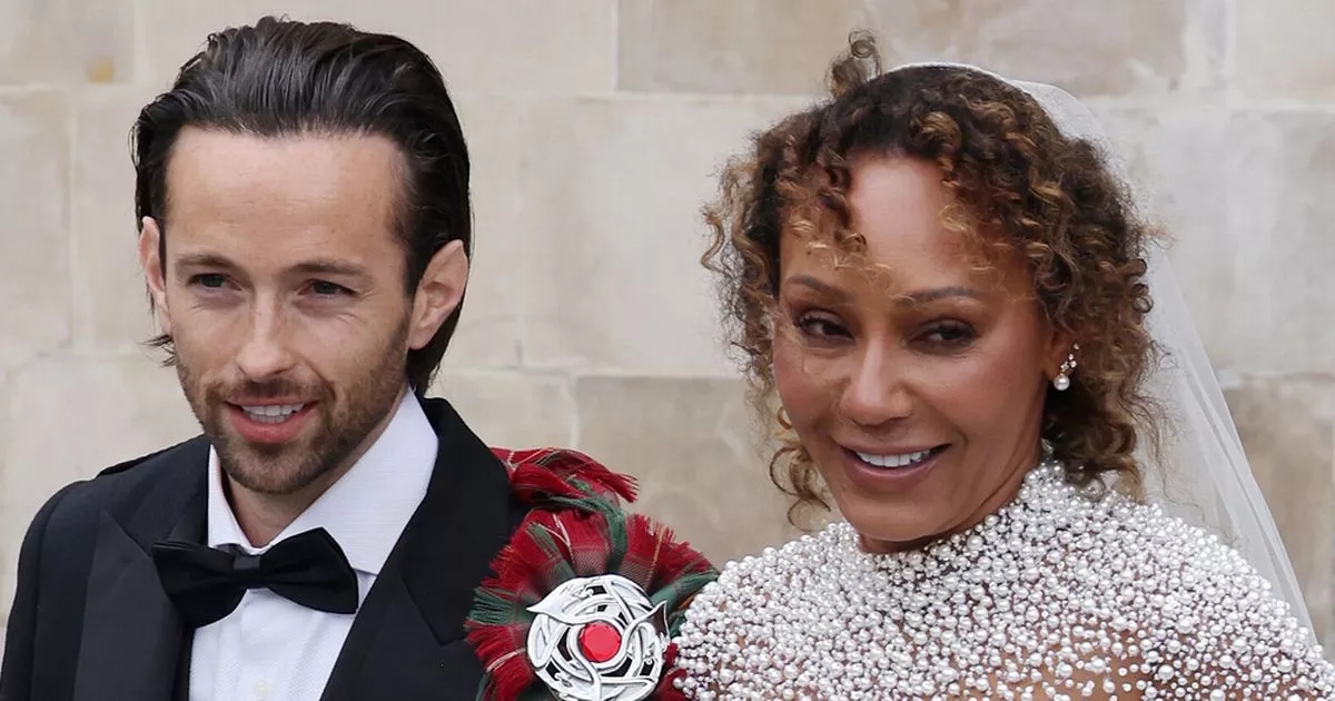 Mel B shares beautiful unseen wedding snaps after tying the knot in St Paul's