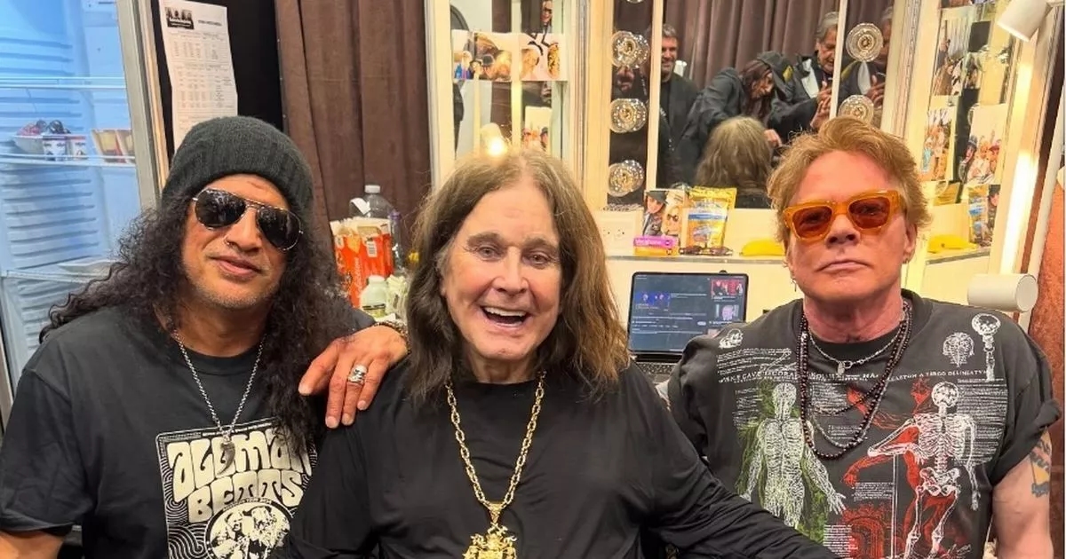 Ozzy Osbourne meets his own personal legend as he sends touching message
