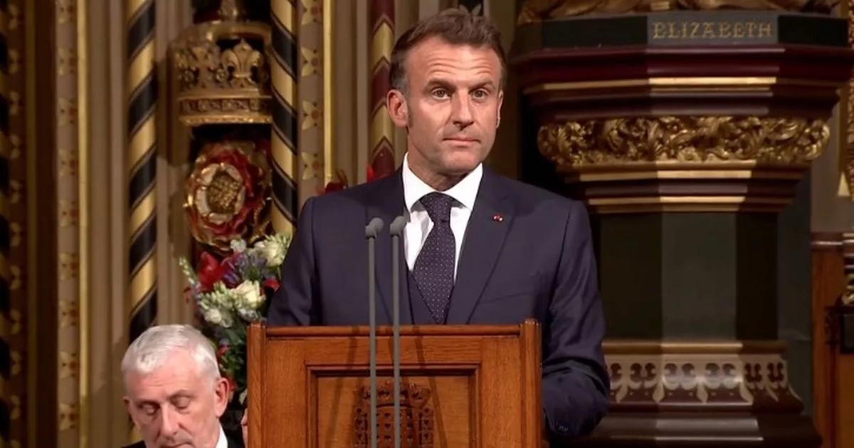 Macron brands Brexit 'regrettable' but says UK and Europe united against threats