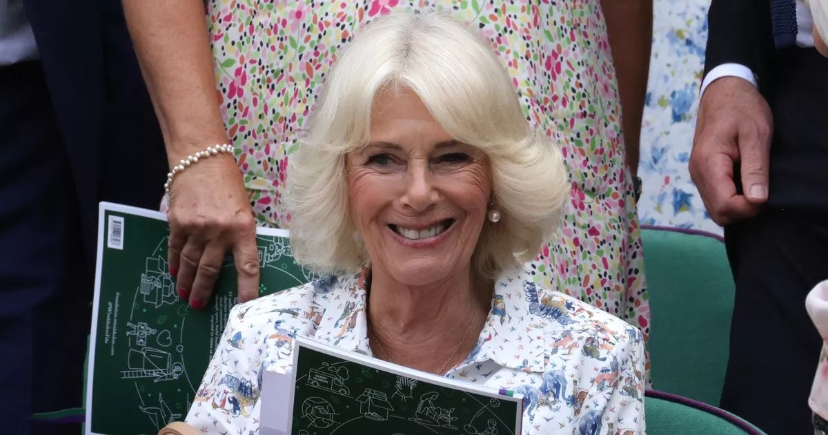 Camilla rushes to Wimbledon for surprise appearance after back-to-back duties