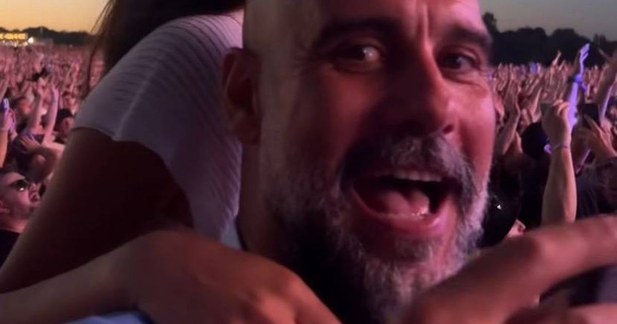 Pep Guardiola's daughter shares wholesome moment with dad at Oasis gig