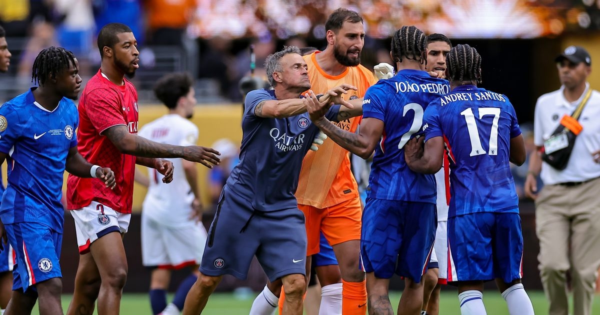 FIFA rule broken in Club World Cup final before huge scrap after Chelsea win