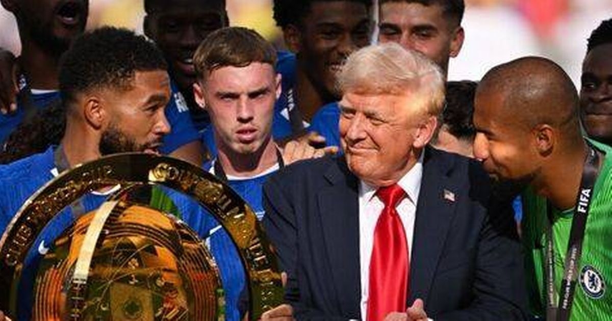 Donald Trump's message that left Chelsea stars baffled revealed by lip reader