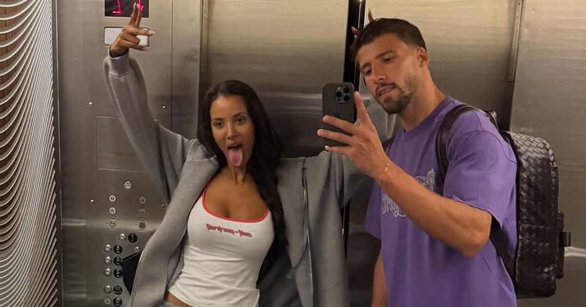 Ruben Dias and Maya Jama take their romance to next level with big admission