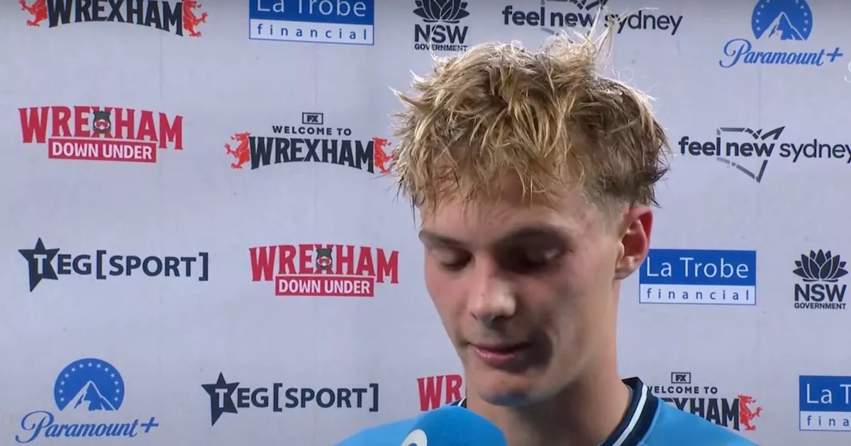 Sydney FC youngster broke down crying as difficult Wrexham question saw boss hit out