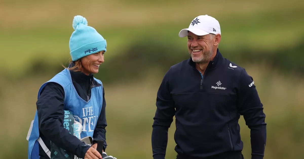 Lee Westwood speaks out about decision to have his wife caddie for him at The Open