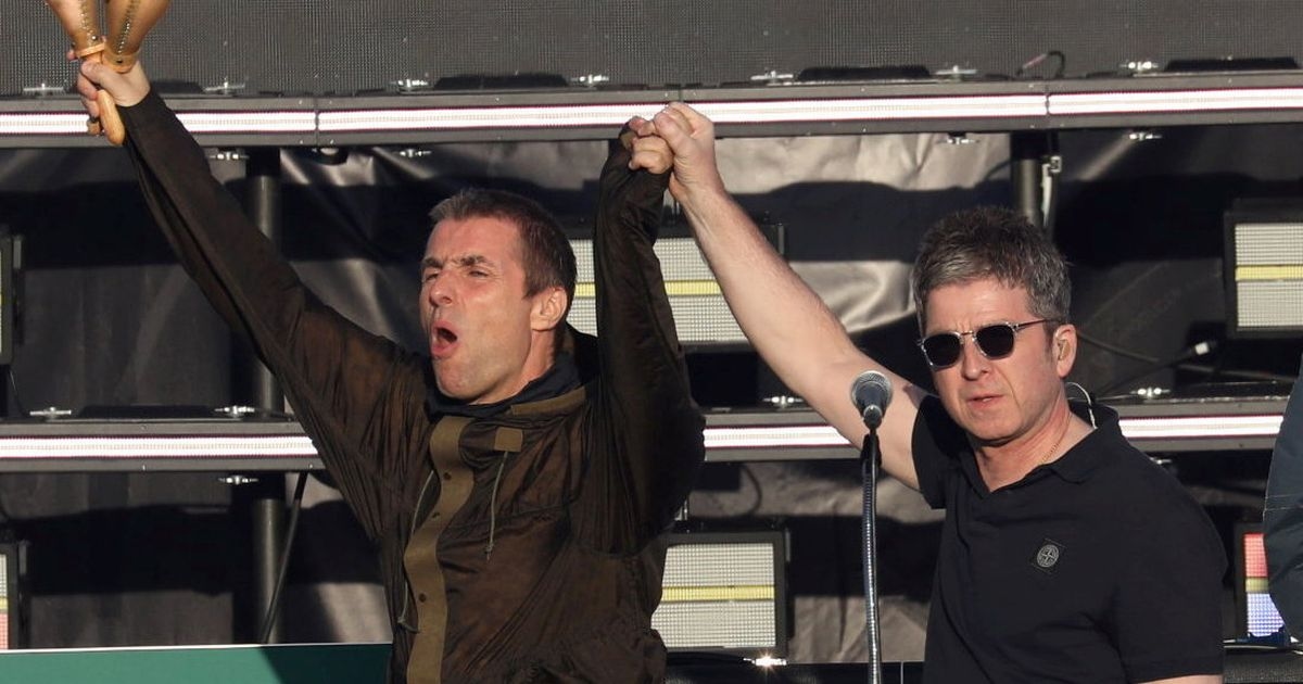 Liam and Noel's epic gift to Manchester Gallagher Hill fans resold for huge amount