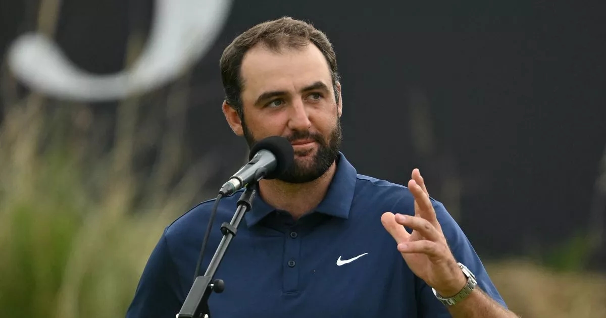 Scottie Scheffler's response to The Open crowd as champion asks 'was that a boo?'