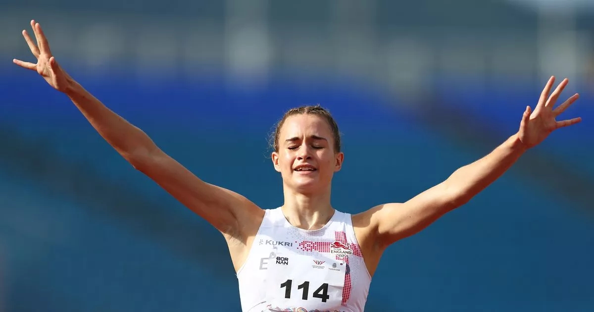 Teenage track star Phoebe Gill hints at possible 'exciting' debut at Commonwealth Games