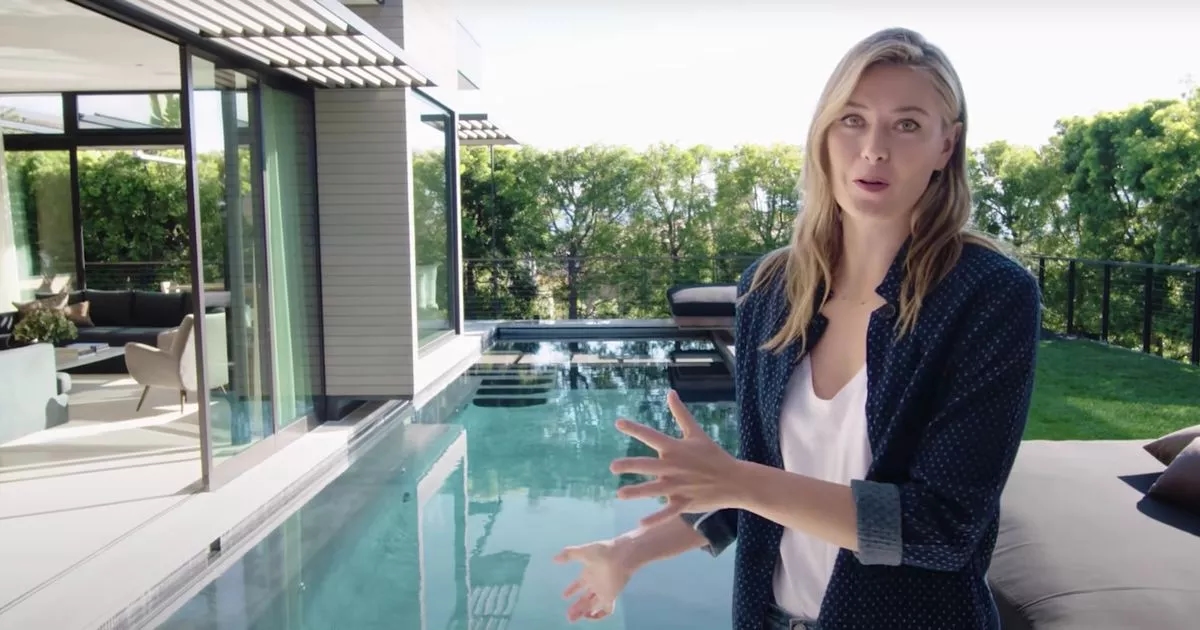 Maria Sharapova's jaw-dropping £18.5m mansion goes up for sale with its own bowling alley