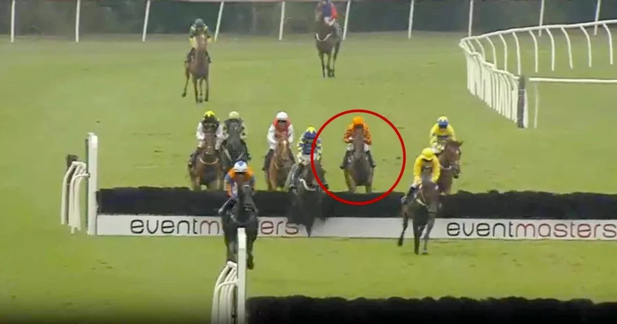 Jockey, 24, in hospital after horror fall saw air ambulance called to racecourse