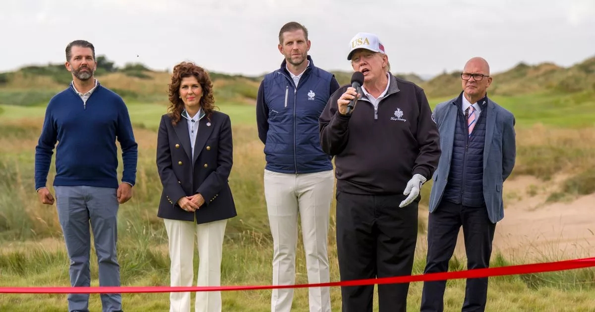 Scottish First Minister defends police spending millions so Donald Trump can play golf