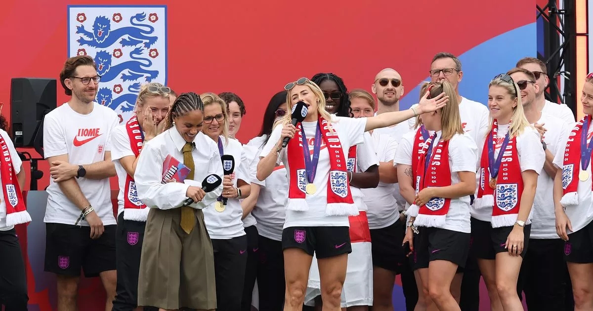 Chloe Kelly issues apology for Lionesses victory parade incident - 'Emotions got better of me'