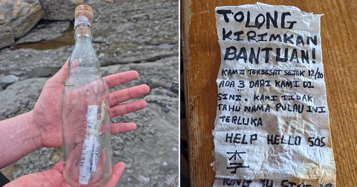 'People begged us to call the police after our creepy discovery on popular beach'