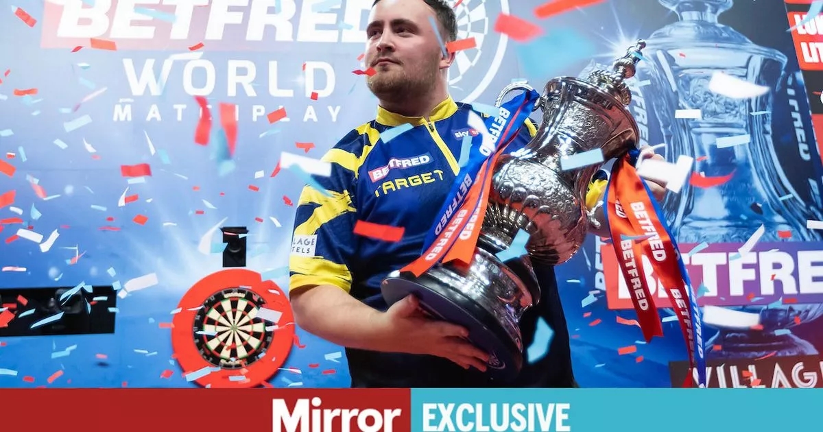 Luke Littler says he could quit darts before he's 30 as he makes financial admission