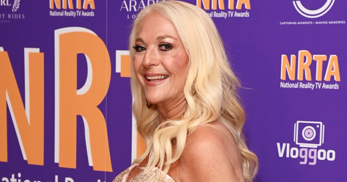Vanessa Feltz's wedding guest-ready floral maxi dress is now 50% off as she scoops reality TV award