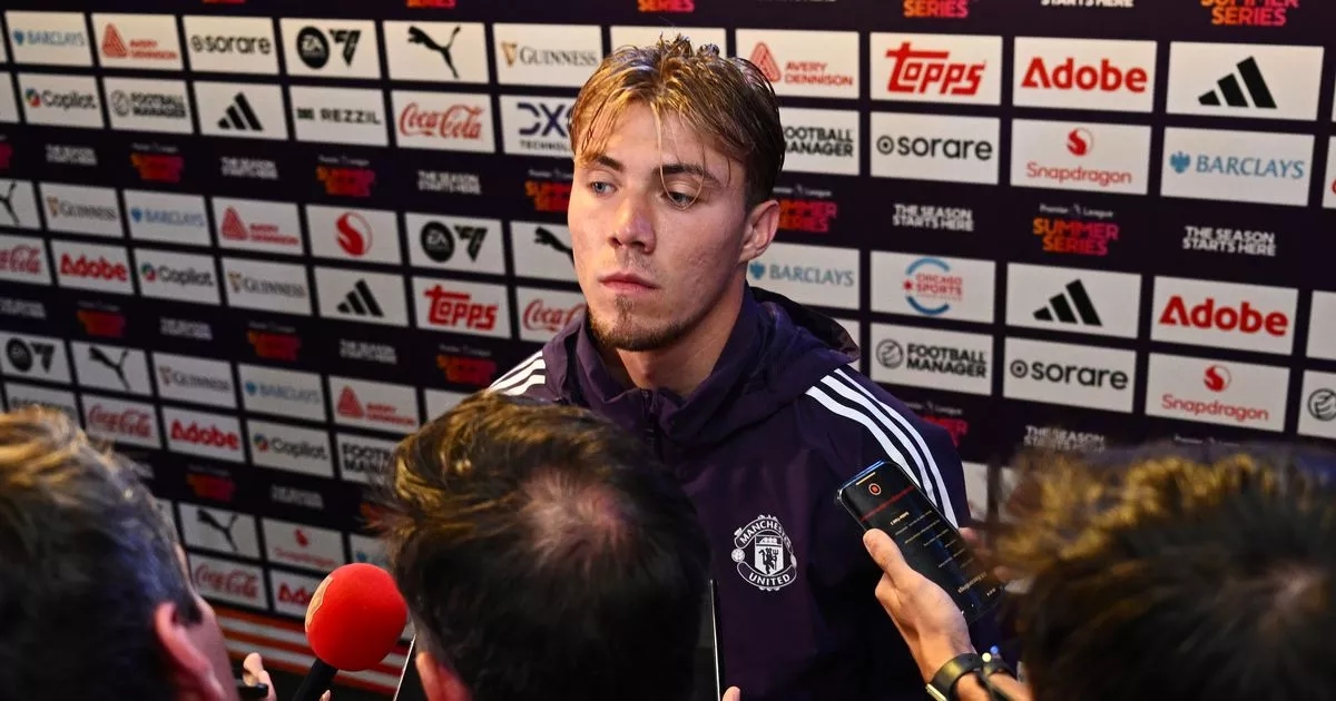 Rasmus Hojlund offers instant response to Man Utd agreeing Benjamin Sesko transfer