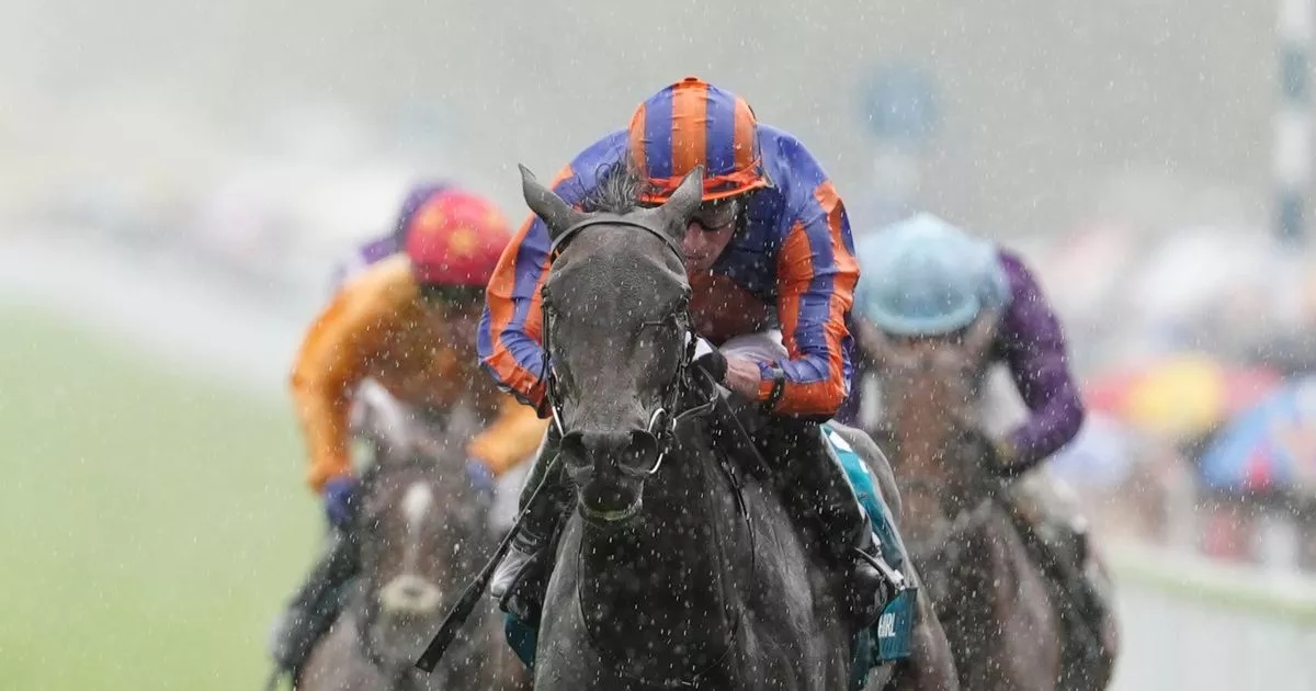 Ryan Moore responds to winning big race as thunder and lightning hit Glorious Goodwood